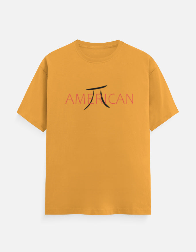 C-Labs AMERICAN PI Classic Crew T-Shirt Golden Yellow Front_1_c_35_e000d058-5b6f-494a-b56c-40d85c893e5b