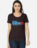 C-Labs Finding Demo Women's Classic T-Shirt Coffee Brown Front_1_c_37_085a557f-a259-446b-913c-345a752299ee