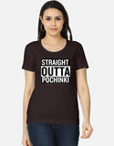 C-Labs Straight Outta Pochinki Women's Classic T-Shirt Coffee Brown Front_1_c_37_30be8fc5-508d-42f8-9679-97dc79faa062