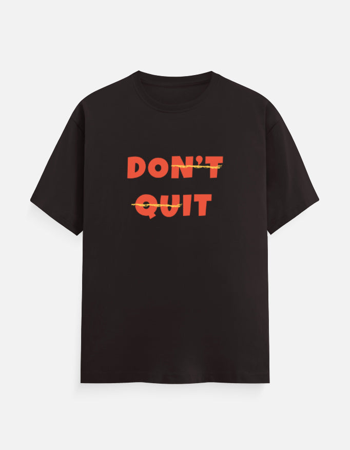 C-Labs Don't Quit Classic Crew T-Shirt Coffee Brown Front_1_c_37_3449afd1-f179-41b5-9240-d880f5fbdf04