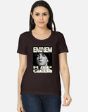 C-Labs Rap God Women's Classic T-Shirt Coffee Brown Front_1_c_37_367e2397-1293-4529-b723-3314330b467d