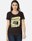 C-Labs Kollywood Music Women's Classic T-Shirt Coffee Brown Front_1_c_37_38ce2954-d7fd-4cf5-b526-f12e0be95872
