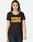 C-Labs Allergic to Idiots Women's Classic T-Shirt Coffee Brown Front_1_c_37_47083ca1-1535-45e9-824b-53568f9f9581