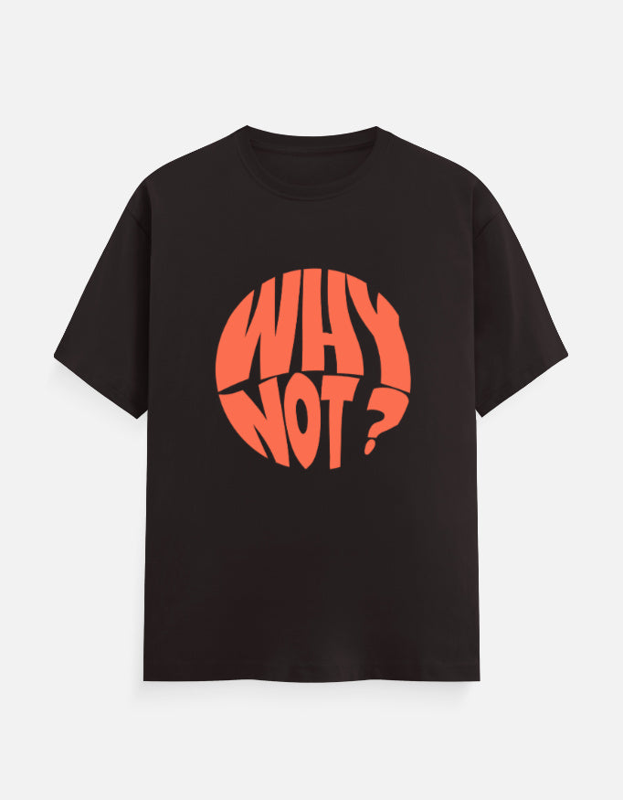 C-Labs Why Not Classic Crew T-Shirt Coffee Brown Front_1_c_37_492c26e6-5b22-4137-88d6-01caddcf67da
