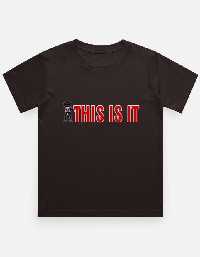 C-Labs This Is It Boy Classic Crew T-Shirt Coffee Brown Front_1_c_37_4c5dce4a-c20f-4b72-b3fd-c92a769d680a