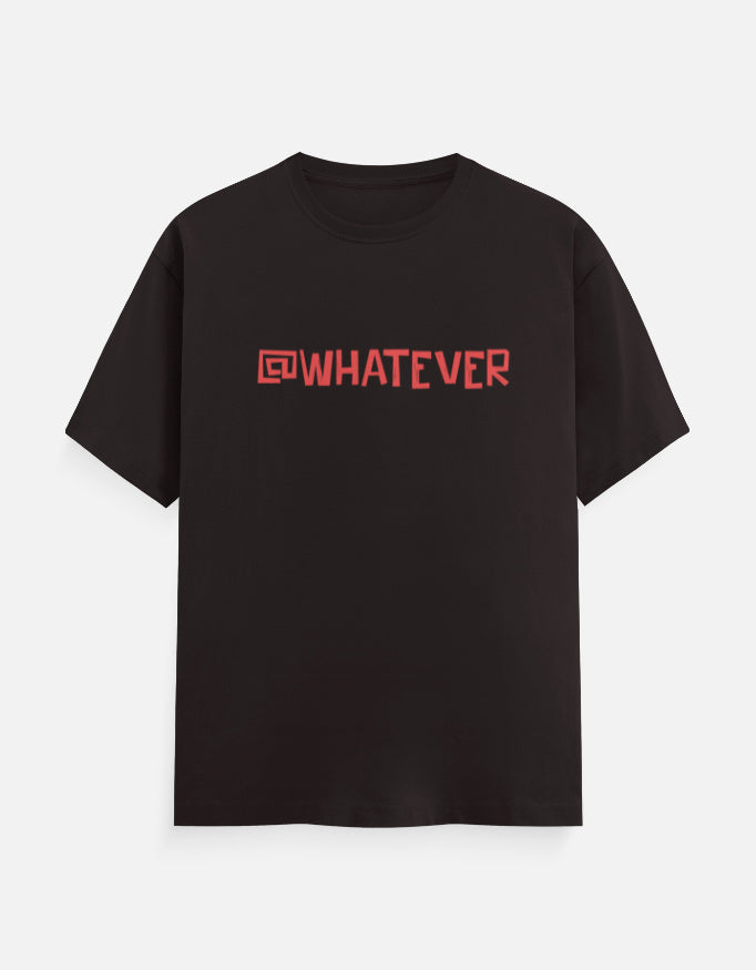 C-Labs @WHATEVER Classic Crew T-Shirt Coffee Brown Front_1_c_37_4dd01007-64c0-45a0-b716-5938cbec9b7e