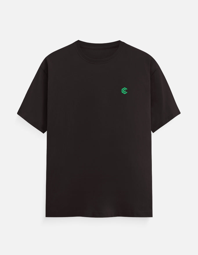 C-Labs C-Signature: The Crest (T-Shirt) Classic Crew T-Shirt Coffee Brown Front_1_c_37_55c2b334-9f20-43ee-aaed-4b871563951e