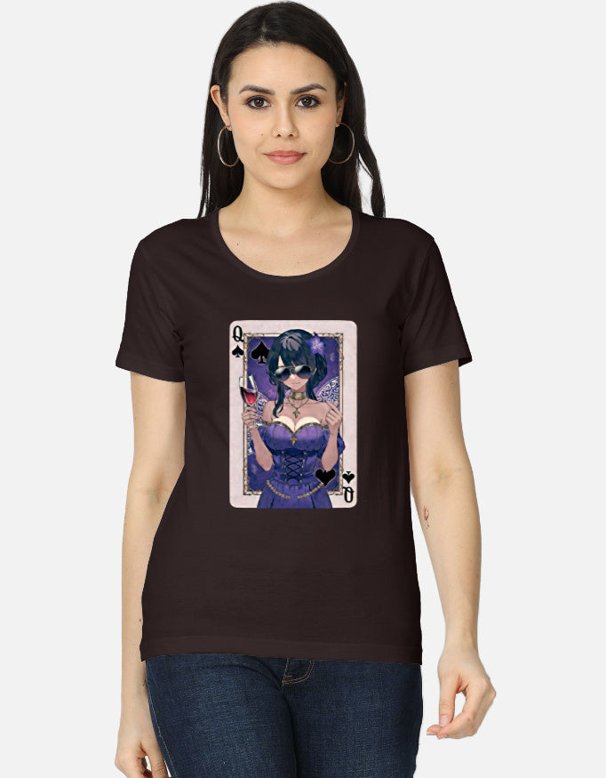 C-Labs Queen Spade Women's Classic T-Shirt Front_1_c_37_84cab81f-a9e4-4397-ab87-1d98ac3b0fb7