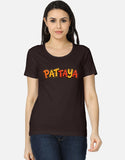 C-Labs Pattaya Women's Classic T-Shirt Coffee Brown Front_1_c_37_9abd8996-d80b-4dd9-80bc-46bb92fdbe34