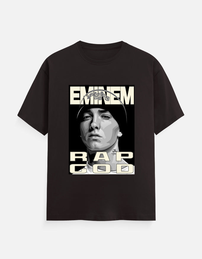 C-Labs Rap God Classic Crew T-Shirt Coffee Brown Front_1_c_37_a2453e57-db0c-49e3-938d-139a548419f5
