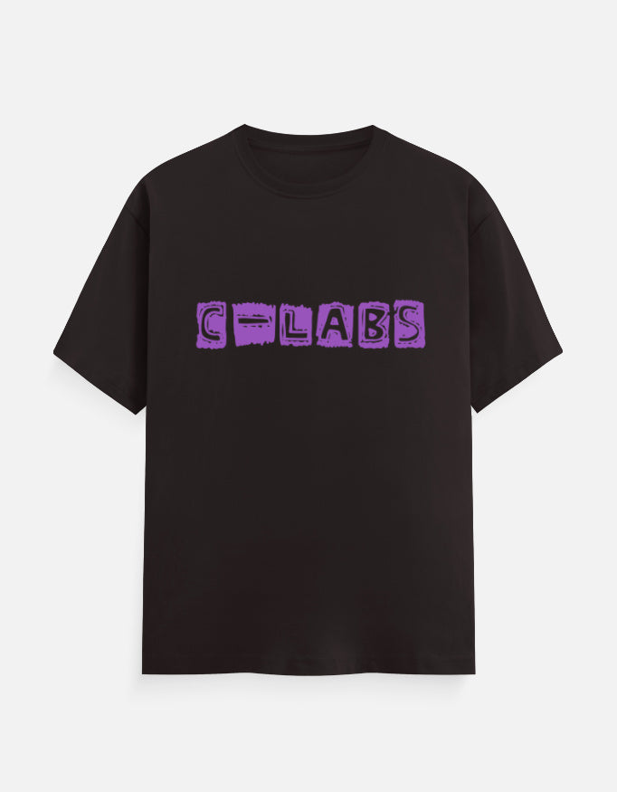 C-Labs C-LABS Block Classic Crew T-Shirt Coffee Brown Front_1_c_37_a3b77a17-0b96-488d-aea8-7856055cc386