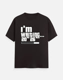 C-Labs I'm Waiting (2026) Classic Crew T-Shirt Coffee Brown Front_1_c_37_aa672af9-2473-4d91-9d22-88895d9b4a8f