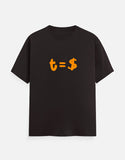 C-Labs Time Is Money Classic Crew T-Shirt Coffee Brown Front_1_c_37_b0dda0f2-f1ed-40c5-809f-78745062f187