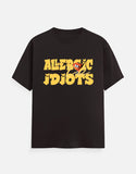 C-Labs Allergic to Idiots Classic Crew T-Shirt Coffee Brown Front_1_c_37_c62b5986-1c72-44f5-97d6-3b191e21f07e