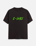 C-Labs C-LABS Neon Green Classic Crew T-Shirt Coffee Brown Front_1_c_37_d6042d85-42fa-47c3-aeea-31c87688e0e0