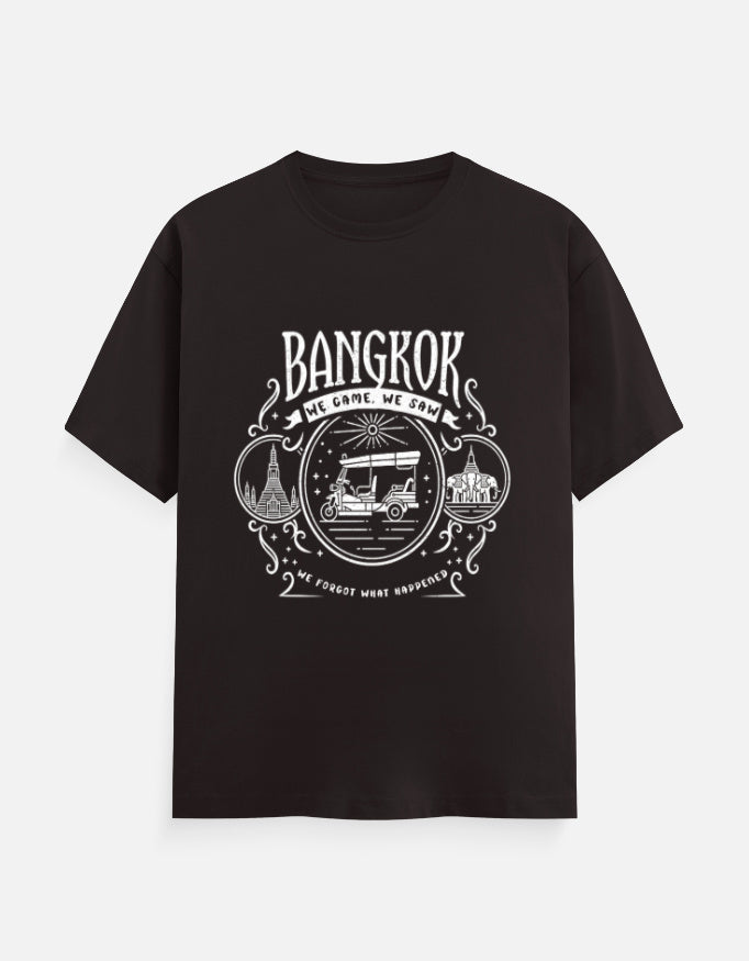 C-Labs Bangkok: We Came, We Saw Classic Crew T-Shirt Coffee Brown Front_1_c_37_df6d762f-023e-4840-934f-88a5b98deac0
