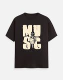 C-Labs Music Classic Crew T-Shirt Coffee Brown Front_1_c_37_f57a6f05-e7b0-4ddb-94cc-f2e3479ba530