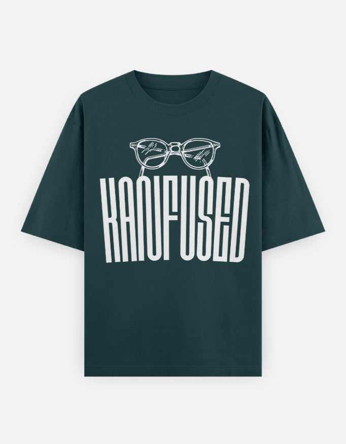 C-Labs Kanfused Oversized Classic T-Shirt Petrol Blue Front_1_c_38