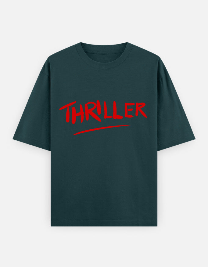 C-Labs Thriller Oversized Classic T-Shirt Petrol Blue Front_1_c_38_1df60c53-356b-4f1d-a914-9792a43ae097