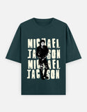 C-Labs Michael Jackson Oversized Classic T-Shirt Petrol Blue Front_1_c_38_1fafe137-bfbf-4280-b88b-c409f2cb6da6
