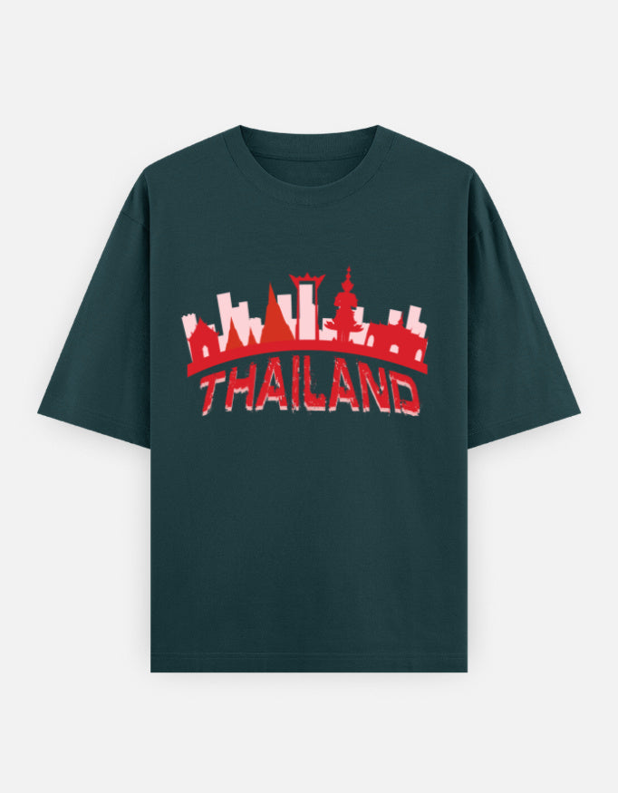 C-Labs Thailand Oversized Classic T-Shirt Petrol Blue Front_1_c_38_21e74144-baed-4c7b-b7a6-863e6d24e347