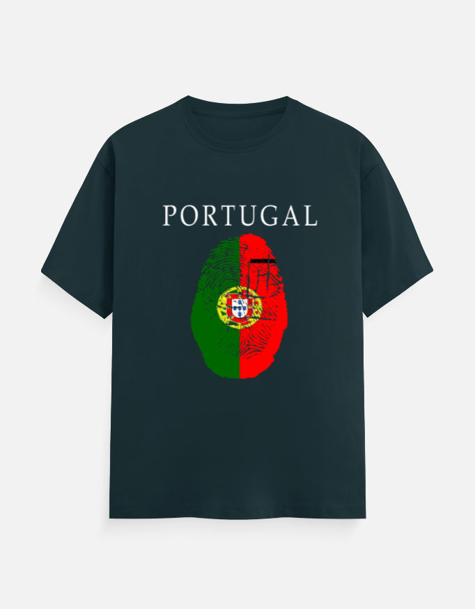 C-Labs Portugal Classic Crew T-Shirt Petrol Blue Front_1_c_38_23f6a475-5941-4e8d-a363-4423b8d67143