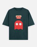 C-Labs Pacman Oversized Classic T-Shirt Petrol Blue Front_1_c_38_32c01db6-99e4-463d-91be-a190c0a90bf9