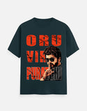 C-Labs Oru Viral Puratchi Classic Crew T-Shirt Petrol Blue Front_1_c_38_4fd99cbf-bb6a-4481-a669-50becc768928