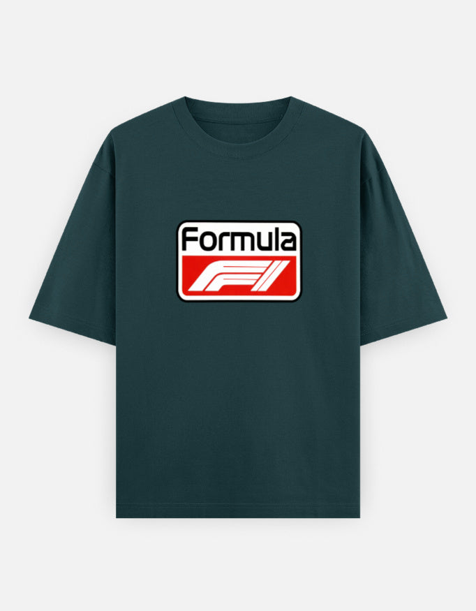 C-Labs Formula 1 Oversized Classic T-Shirt Petrol Blue Front_1_c_38_527ff6cd-677d-4f92-8ff7-9fd4ad1aa50c