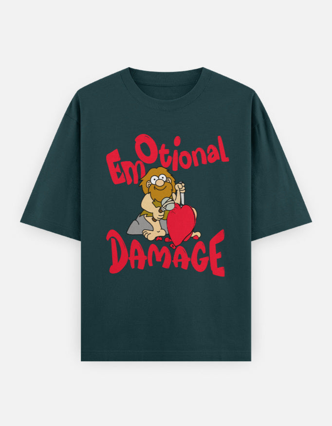 C-Labs Emotional Damage Oversized Classic T-Shirt Petrol Blue Front_1_c_38_57fbb43a-e262-44e2-b65f-e56e845d07f3