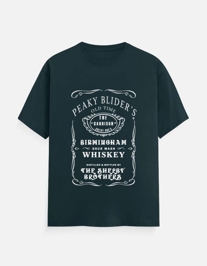 C-Labs Peaky Blinders Classic Crew T-Shirt Petrol Blue Front_1_c_38_68c00c9c-71d0-4151-8974-01c4f6212f3b