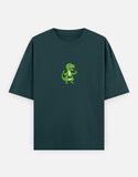 C-Labs Photographer Dinosaur Oversized Classic T-Shirt Petrol Blue Front_1_c_38_719c97c5-0546-419b-bbc1-6b22ff24f5ad