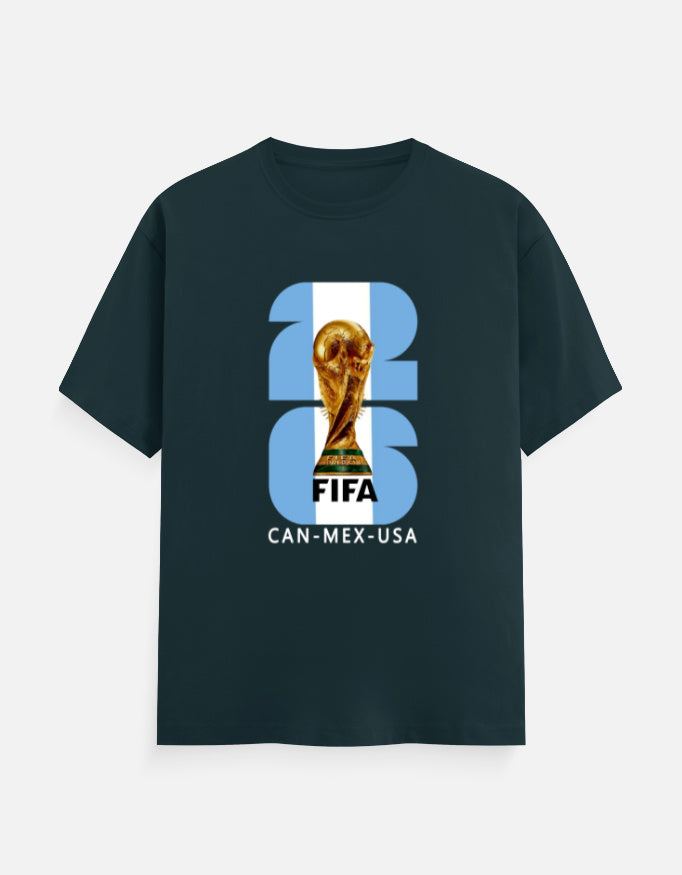 C-Labs Argentina 26 Classic Crew T-Shirt Petrol Blue Front_1_c_38_7560fa27-1040-42d4-b5a9-f11051e4aa9a