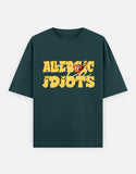 C-Labs Allergic To Idiots Oversized Classic T-Shirt Petrol Blue Front_1_c_38_8b38bcec-7318-468c-a22e-2315c144d22f