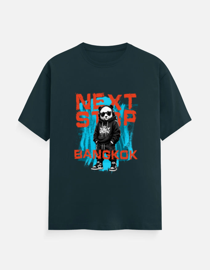 C-Labs Next Stop: Bangkok Classic Crew T-Shirt Petrol Blue Front_1_c_38_9360b3c9-9ab9-4e2c-8b51-d35df73875cf