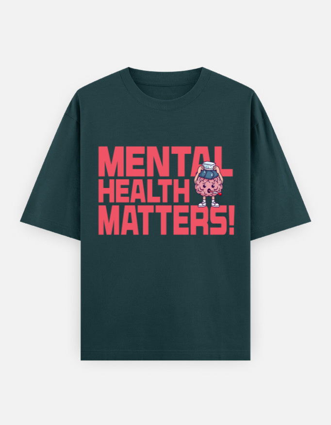 C-Labs Mental Health Matters Oversized Classic T-Shirt Petrol Blue Front_1_c_38_b1e85793-9b4e-4dac-8bc6-3f7760c315d9