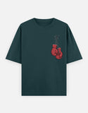 C-Labs Me vs Me Oversized Classic T-Shirt Petrol Blue Front_1_c_38_c12259e4-dd0d-444e-811f-d8d2cee668ee