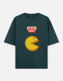 C-Labs Pacman Oversized Classic T-Shirt Petrol Blue Front_1_c_38_c7d4ee34-0123-4e85-82e2-e72bf4163317
