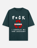 C-Labs Karma Oversized Classic T-Shirt Petrol Blue Front_1_c_38_c8277849-7105-43df-99b5-5f2f3d95dbc0