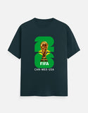C-Labs Brazil 26 Classic Crew T-Shirt Petrol Blue Front_1_c_38_cf34310e-d290-4ced-9647-1c4691b60b40