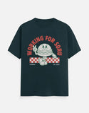 C-Labs Working For Soru Classic Crew T-Shirt Petrol Blue Front_1_c_38