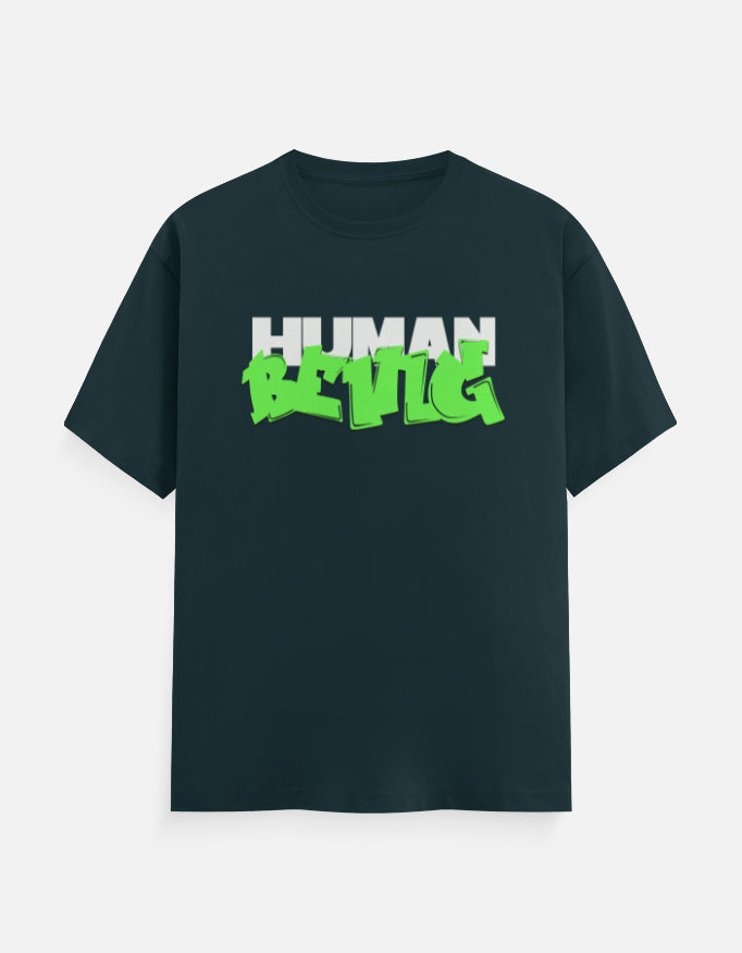 C-Labs Human Being Classic Crew T-Shirt Petrol Blue Front_1_c_38_d910af19-7b8f-46ec-8a33-fc8c0415412e