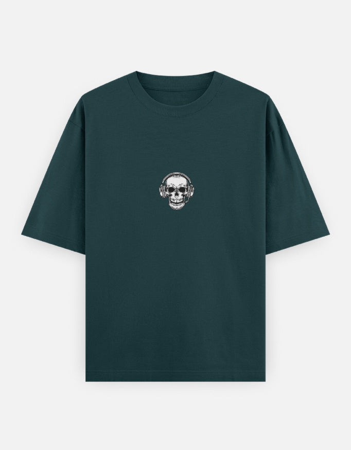 C-Labs Deathcore Vibes Oversized Classic T-Shirt Petrol Blue Front_1_c_38_e821379b-579d-415f-b676-ccc308e36d5f