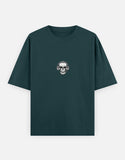 C-Labs Deathcore Vibes Oversized Classic T-Shirt Petrol Blue Front_1_c_38_e821379b-579d-415f-b676-ccc308e36d5f