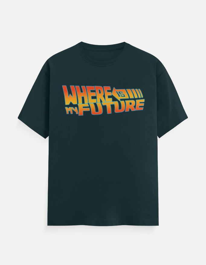 C-Labs Where Is My Future Classic Crew T-Shirt Petrol Blue Front_1_c_38_f060cc8a-800c-489f-a029-b512599b4a15