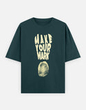 C-Labs Make Your Mark Oversized Classic T-Shirt Petrol Blue Front_1_c_38_fcba55f1-677e-4514-9e47-1f699b31914e