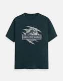 C-Labs Sarcastic World Classic Crew T-Shirt Petrol Blue Front_1_c_38_ff661016-afb4-48ed-ba4f-e91e92633611
