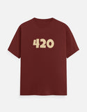 C-Labs 420 Classic Crew T-Shirt Brick Red Front_1_c_39_30c45dc6-6712-42b8-a50c-4fc9dd5b6c59