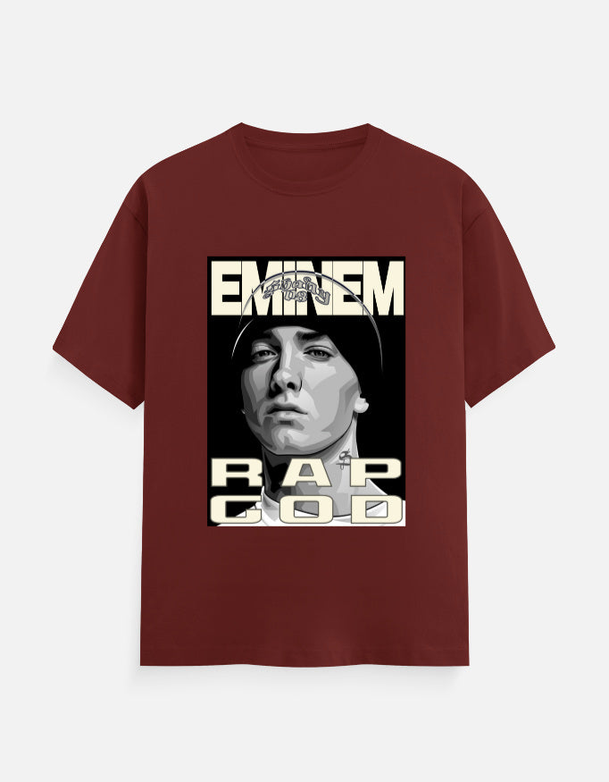 C-Labs Rap God Classic Crew T-Shirt Brick Red Front_1_c_39_3b7bf583-e7b8-46ce-a402-1788c9e08405
