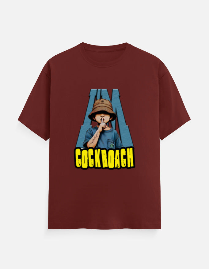 C-Labs I'm Cockroach Classic Crew T-Shirt Brick Red Front_1_c_39_651640da-121a-40f7-8458-47db6297760a